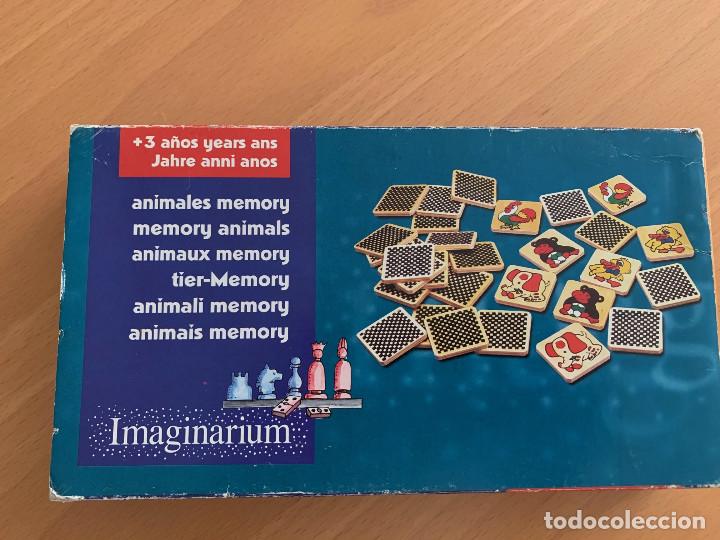 Juegos de mesa: Memory madera. Perfecto estado. Imaginarium - Foto 4