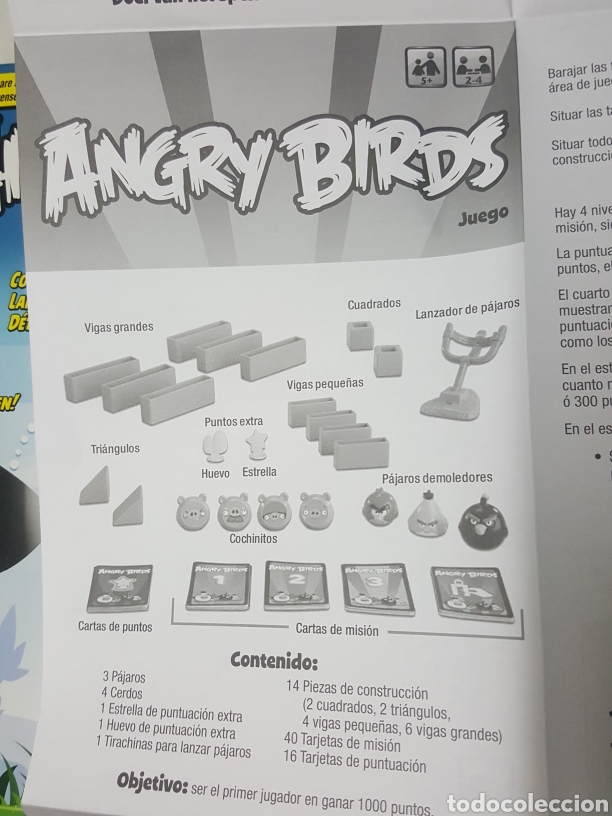 Juegos de mesa: Juego Angry Birds de Mattel - Foto 3