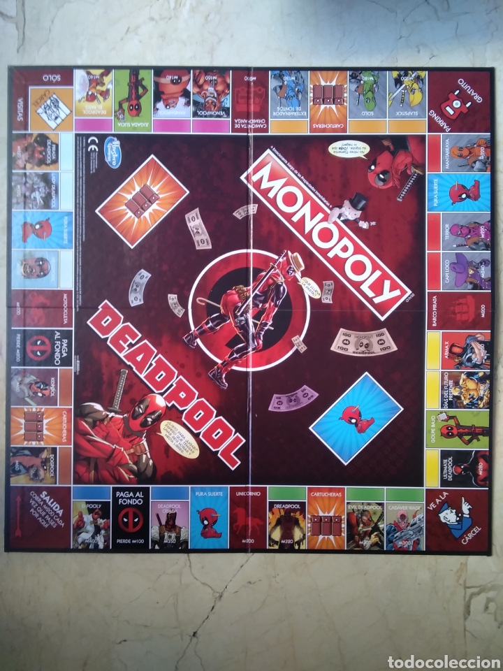 Juegos de mesa: JUEGO DE MESA MONOPOLY DEADPOOL - Foto 3