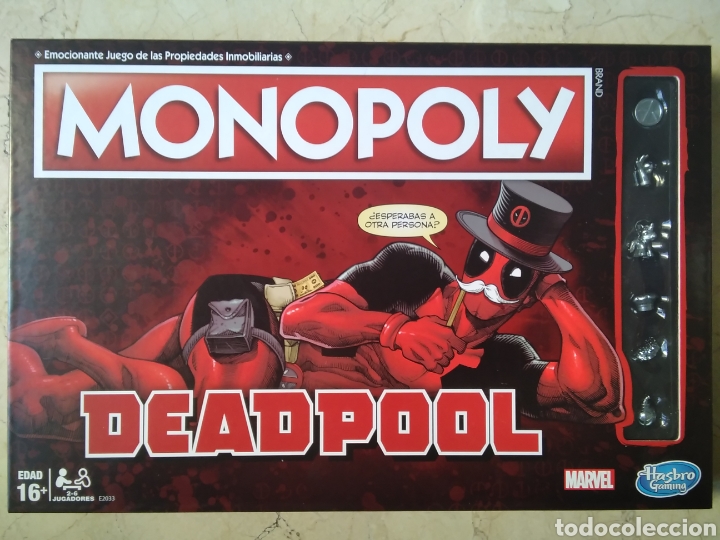 Juegos de mesa: JUEGO DE MESA MONOPOLY DEADPOOL - Foto 1