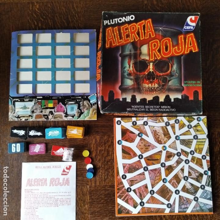 Juegos de mesa: ALERTA ROJA DE CEFA - JUEGO COMPLETO - - Foto 3