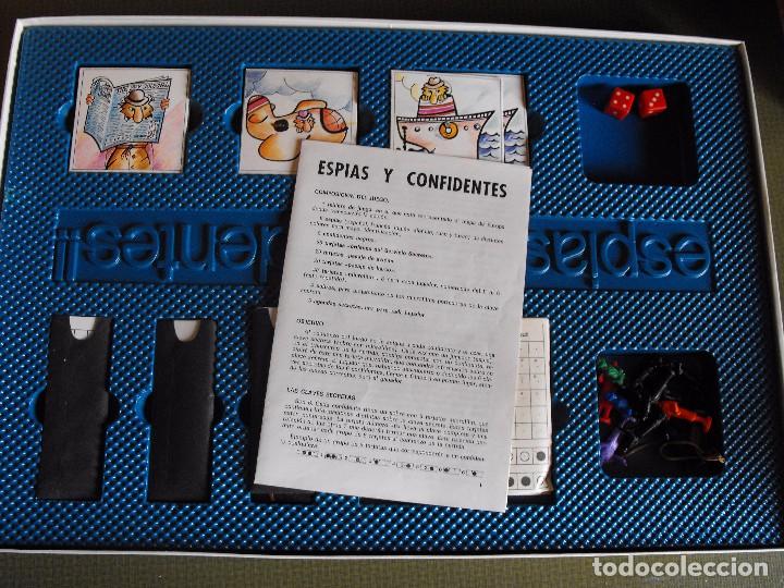 Juegos de mesa: Espias y Confidentes de BORRAS. Completo. - Foto 5