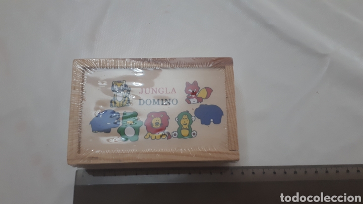 Juegos de mesa: Jungla Domin&oacute; madera - Foto 1