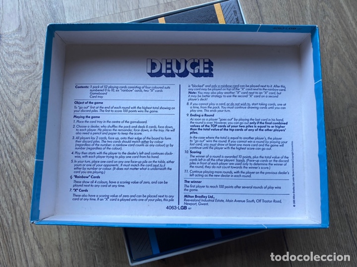 Juegos de mesa: Game Deuce, versi&oacute;n original English, juego de cartas - Foto 10