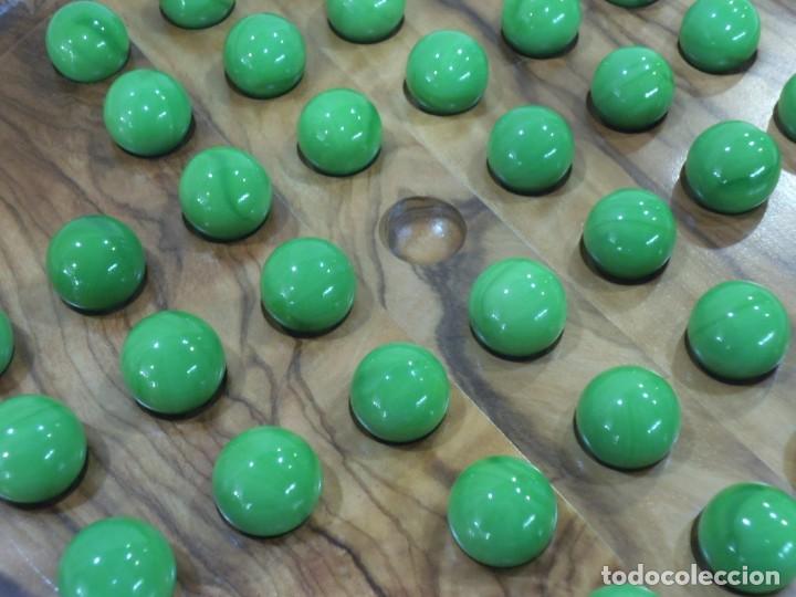 Juegos de mesa: SOLITARIO - MADERA ( BOLAS VERDES ) - Foto 2