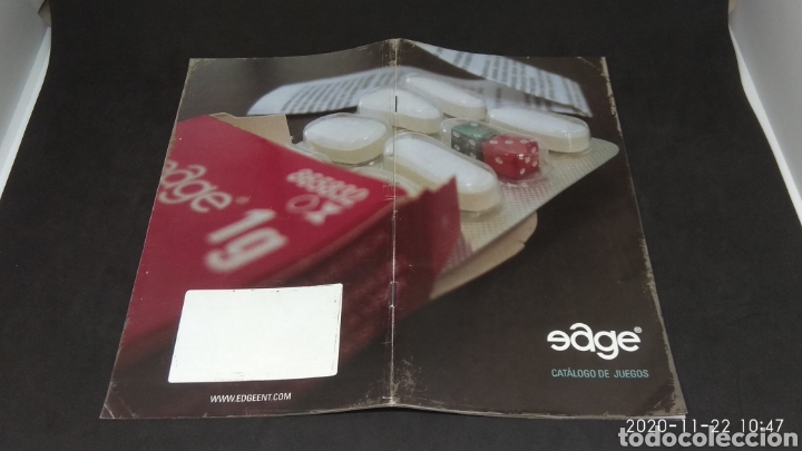 Juegos de mesa: Publicidad cat&aacute;logo Edge Enterntainment - Foto 1