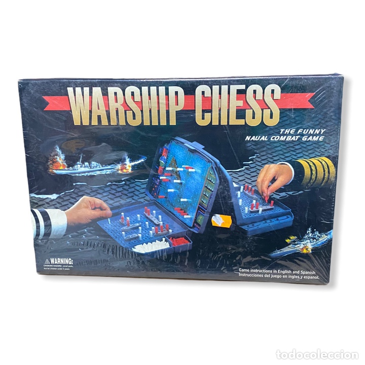 Jogos de mesa: Juego WARSHIP CHESS Vintage Nuevo