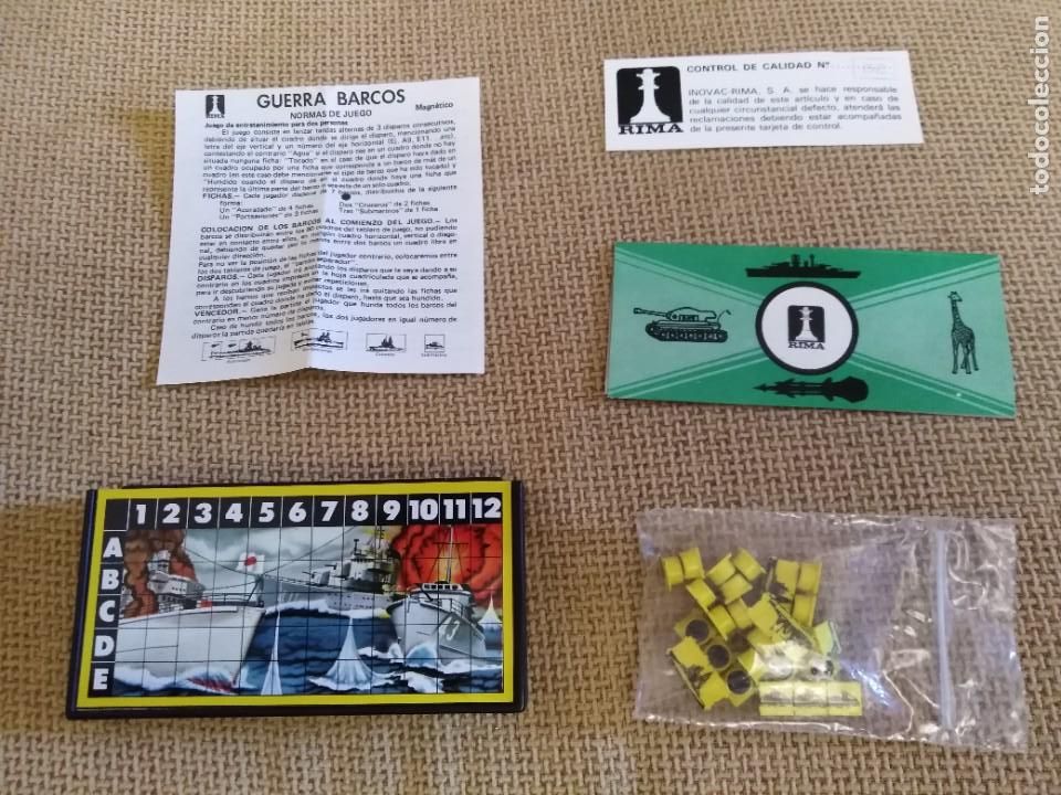 Juegos de mesa: Juego Pocket Guerra de Barcos Rima - Foto 4