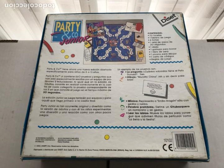 juego de mesa party & co junior - Compra venta en todocoleccion