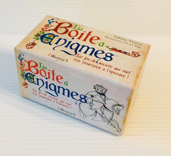 Juegos de mesa: JUEGO LA BOITE A ENIGMES. FRANC&Eacute;S. - Foto 1