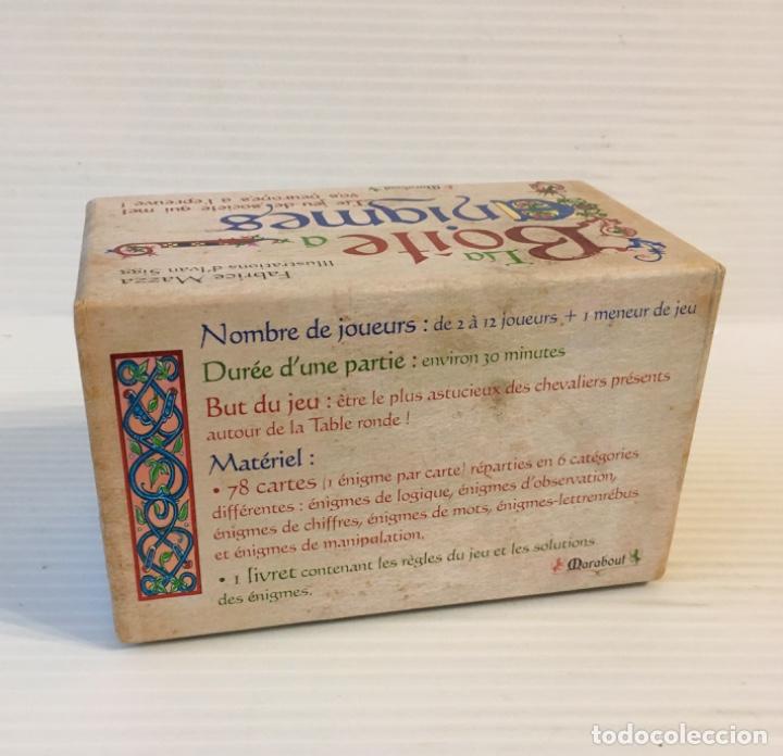 Juegos de mesa: JUEGO LA BOITE A ENIGMES. FRANC&Eacute;S. - Foto 2