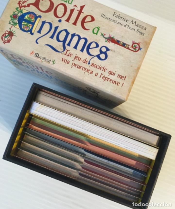 Juegos de mesa: JUEGO LA BOITE A ENIGMES. FRANC&Eacute;S. - Foto 3