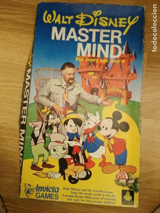Juegos de mesa: Master mind - walt disney - invicta games - ref. 3105 - a&ntilde;o 1978 - Foto 1