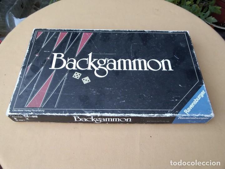 Juegos de mesa: Juego backgammon vintage. - Foto 1