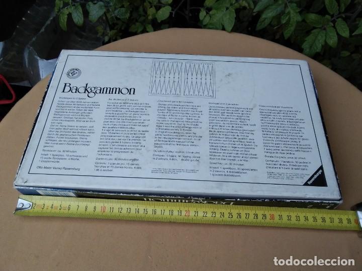 Juegos de mesa: Juego backgammon vintage. - Foto 2