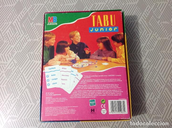 Juegos de mesa: Antiguo juego Tabu de MB a&ntilde;o 2000 - Foto 4