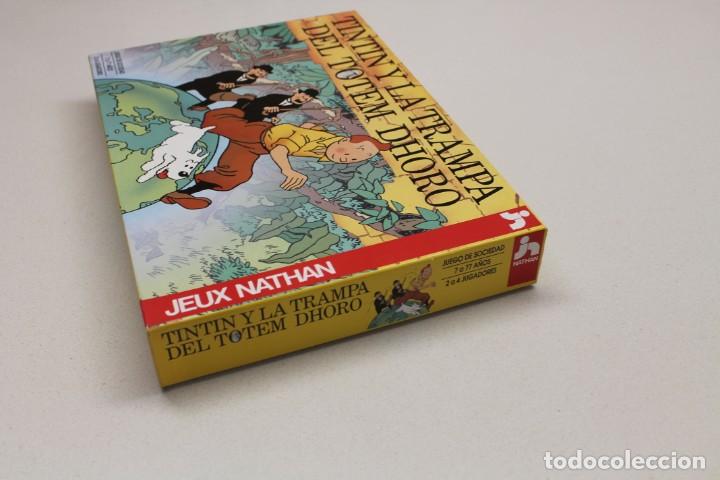 Jeu de société vintage Tintin et le piège du Totem Dhor ( 1991 ) – La Roue  du Passé