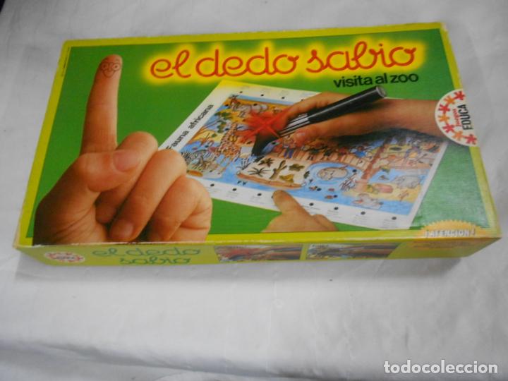 Juegos de mesa: ANTIGUO JUEGO - EL DEDO SABIO - Foto 1
