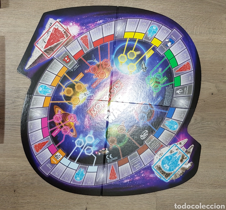 Juegos de mesa: MONOPOLY STAR WARS DISNEY & HASBRO COMPLETO - Foto 4