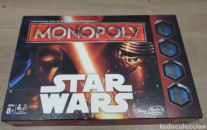Juegos de mesa: MONOPOLY STAR WARS DISNEY & HASBRO COMPLETO - Foto 1