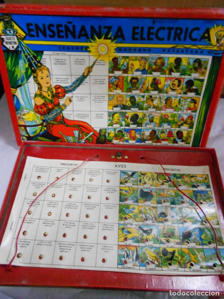 Juegos de mesa: ANTIGUO JUEGO DE MESA ENSE&Ntilde;ANZA ELECTRICA - Foto 2