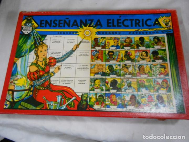 Juegos de mesa: ANTIGUO JUEGO DE MESA ENSE&Ntilde;ANZA ELECTRICA - Foto 1