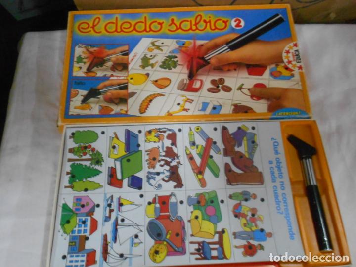 Juegos de mesa: ANTIGUO JUEGO DE MESA - EL DEDO SABIO - Foto 2