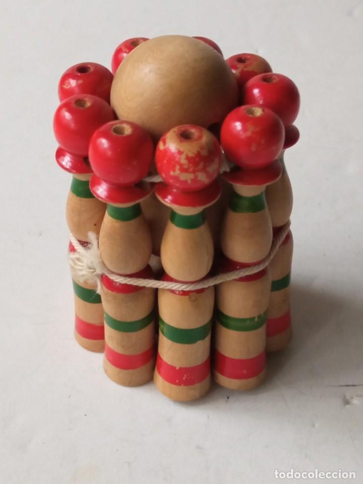 Juegos de mesa: JUEGO DE BOLOS DE MADERA MINI - Foto 1