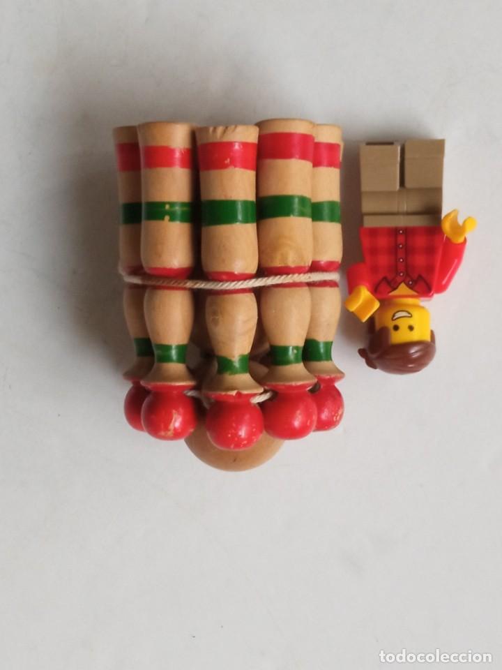 Juegos de mesa: JUEGO DE BOLOS DE MADERA MINI - Foto 6
