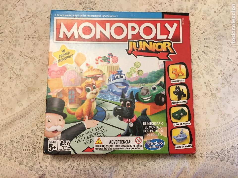 Juegos de mesa: MONOPOLY JUNIOR MI PRIMER MONOPOLY HASBRO GAMING completo - Foto 1