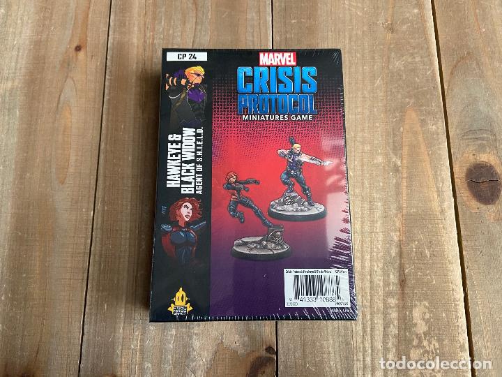 Juegos de mesa: MARVEL CRISIS PROTOCOL - HAWKEYE & BLACK WIDOW - EDICION EN INGLES - ATOMIC MASS GAMES - Foto 1