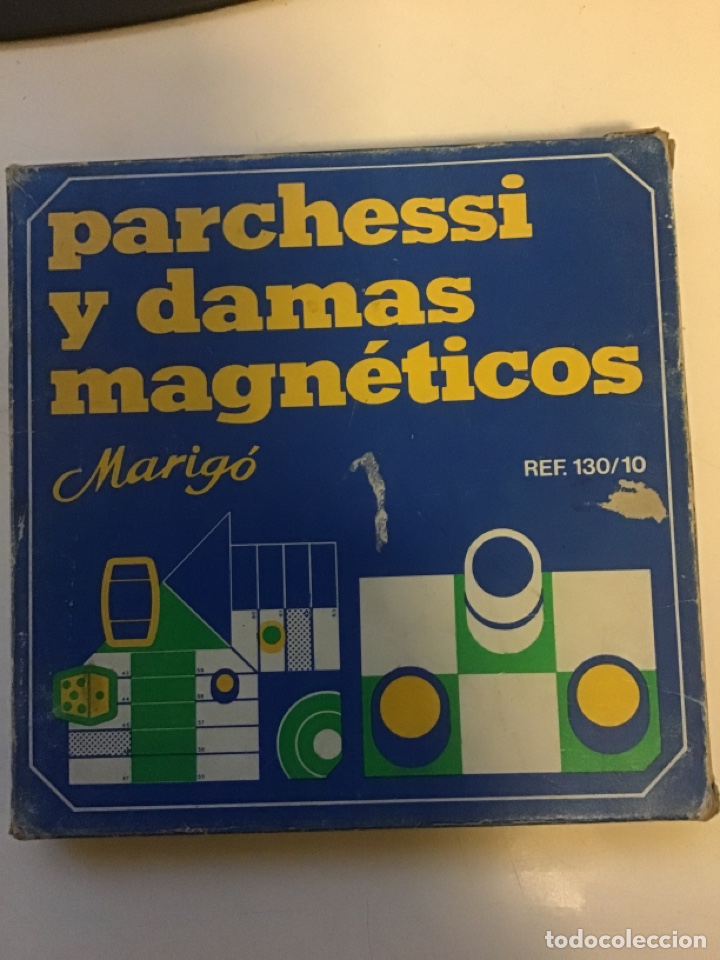 Juegos de mesa: Parchessi y damas magn&eacute;tico. Marig&oacute;. - Foto 1