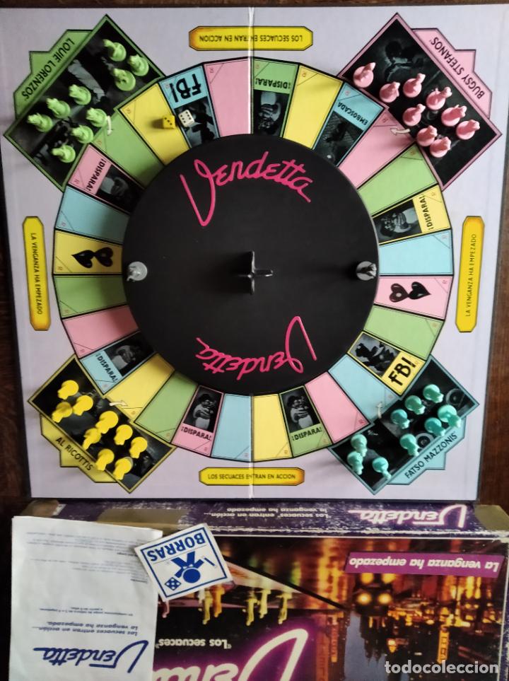 Juegos de mesa: VENDETTA DE BORRAS - JUEGO COMPLETO - Foto 2