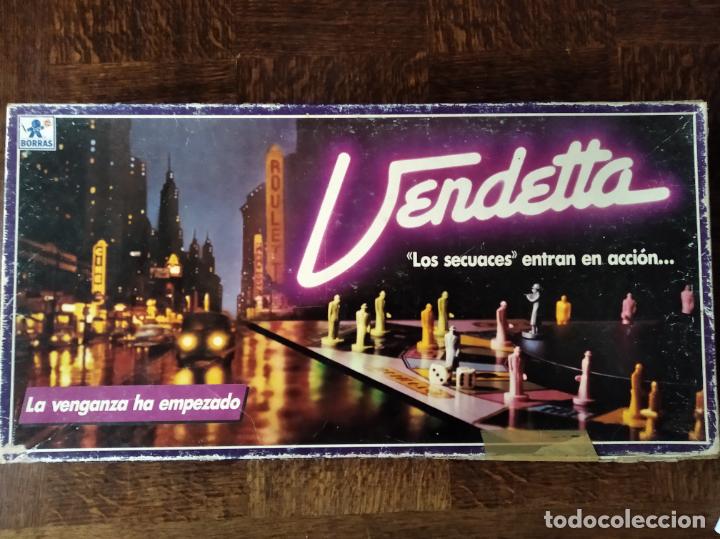 Juegos de mesa: VENDETTA DE BORRAS - JUEGO COMPLETO - Foto 1