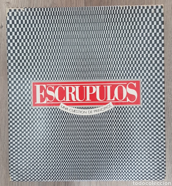 Juegos de mesa: JUEGO ESCRUPULOS, UNA CUESTI&Oacute;N DE PRINCIPIOS DE MB