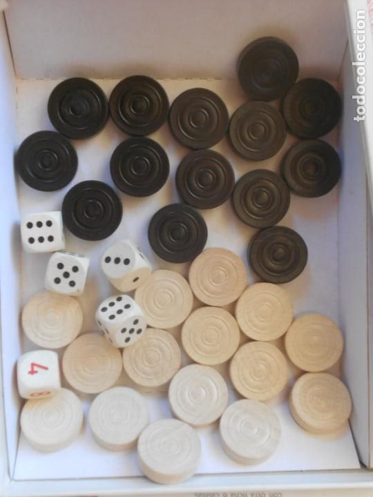 Juegos de mesa: ANTIGUO JUEGO DE MESA - BACKGAMMON - Foto 3