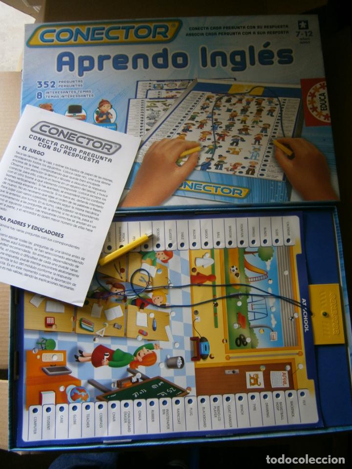 Juegos de mesa: ANTIGUO JUEGO DE MESA - CONECTOR - APRENDO INGLES - Foto 2