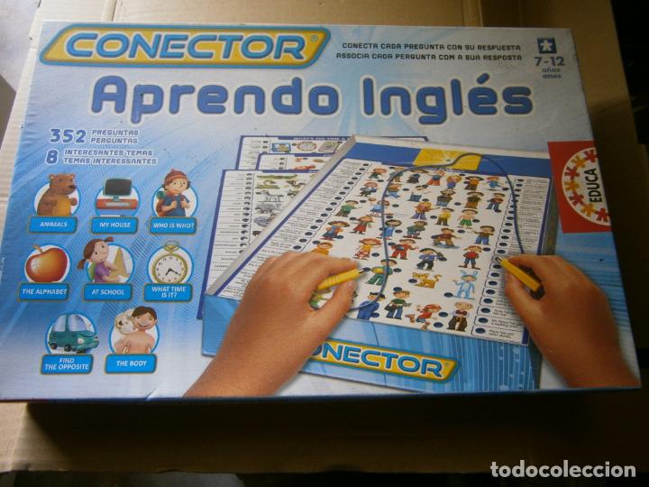Juegos de mesa: ANTIGUO JUEGO DE MESA - CONECTOR - APRENDO INGLES - Foto 1