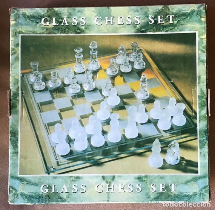 Juegos de mesa: Ajedrez cristal NUEVO - Foto 1