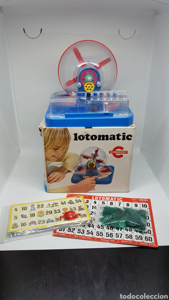 Juegos de mesa: LOTOMATIC CONGOST REF 1201 1972 COMPLETO - Foto 2