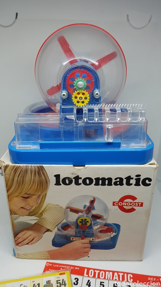 Juegos de mesa: LOTOMATIC CONGOST REF 1201 1972 COMPLETO - Foto 3