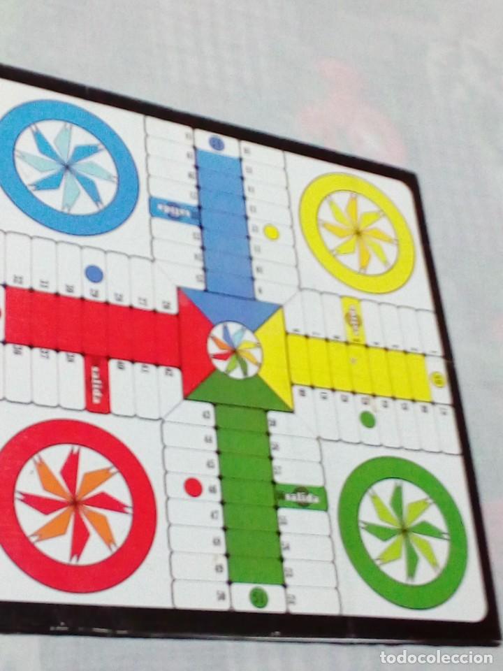 Juegos de mesa: TABLERO PARA PARCHIS Y JUEGO DE LA OCA - Foto 2