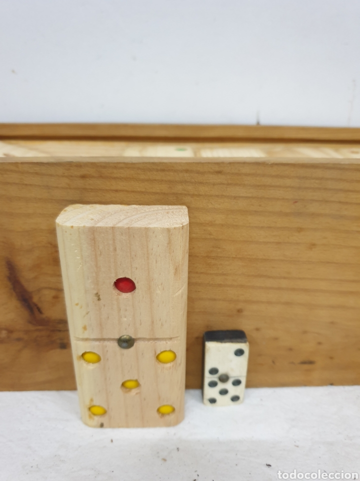 Juegos de mesa: Domin&oacute; de madera XXL - Foto 3