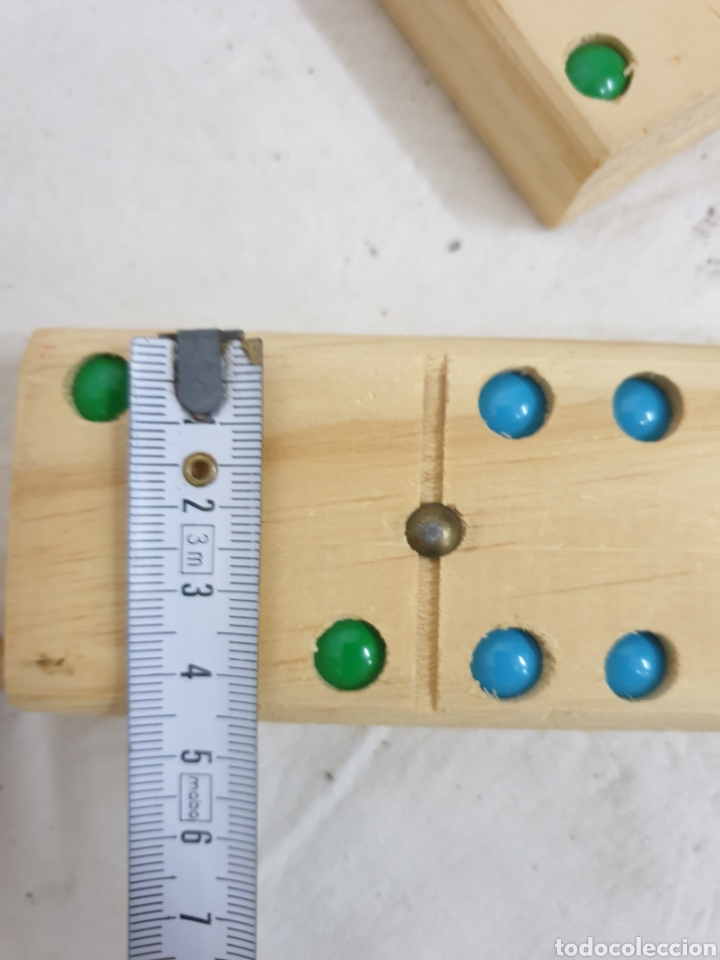 Juegos de mesa: Domin&oacute; de madera XXL - Foto 6