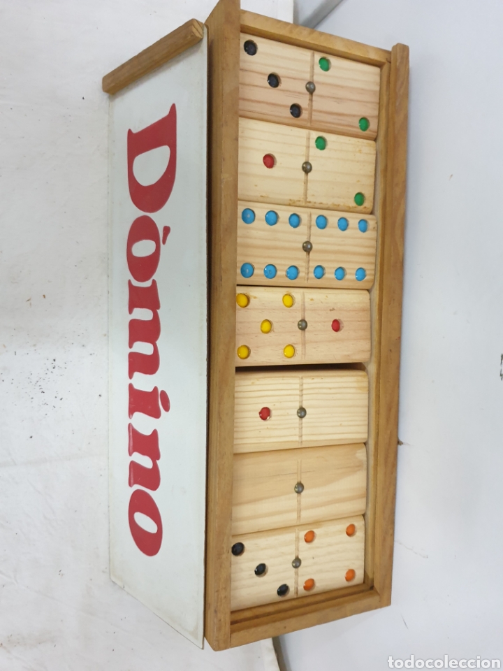 Juegos de mesa: Domin&oacute; de madera XXL - Foto 8