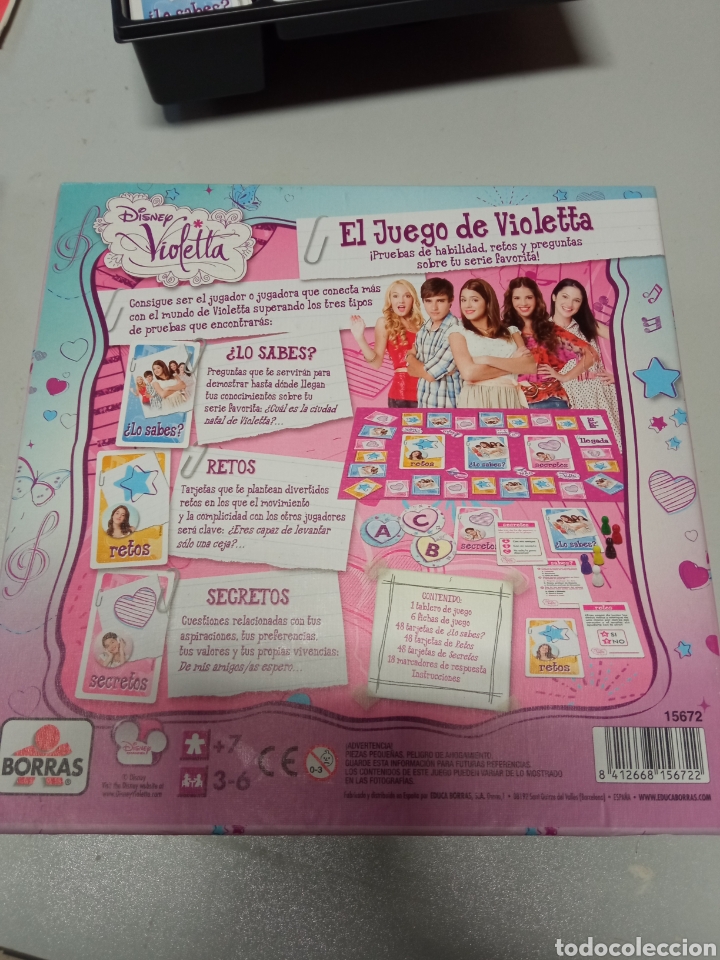 Juegos de mesa: El juego de Violetta Disney - Foto 3