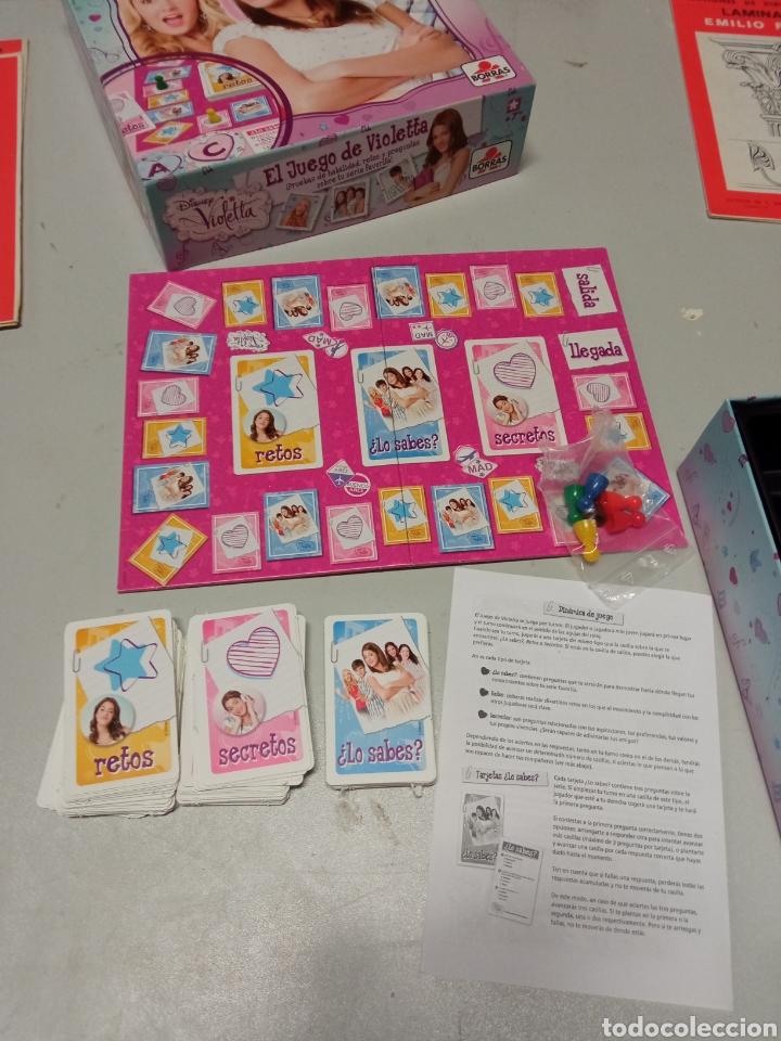 Juegos de mesa: El juego de Violetta Disney - Foto 2