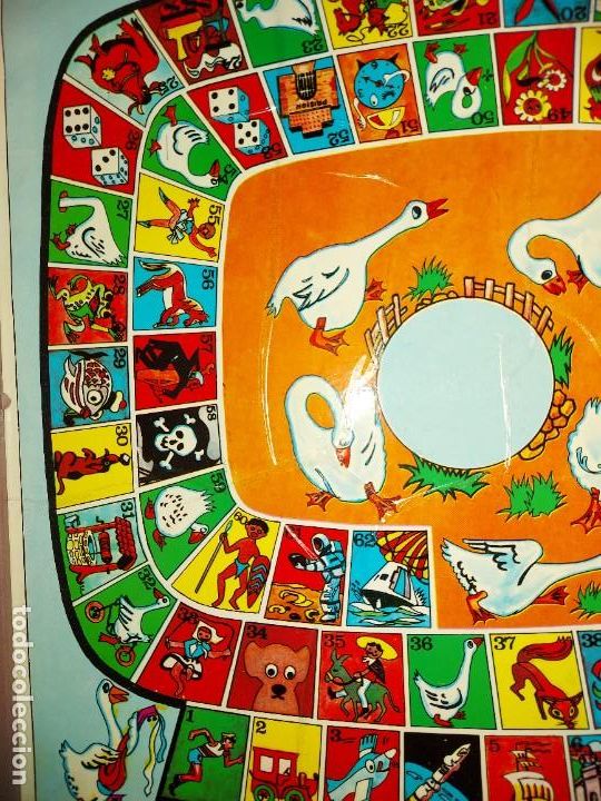 Juegos de mesa: JUEGO DE LA OCA Y PARCHIS- TAMA&Ntilde;O 32CM - Foto 2