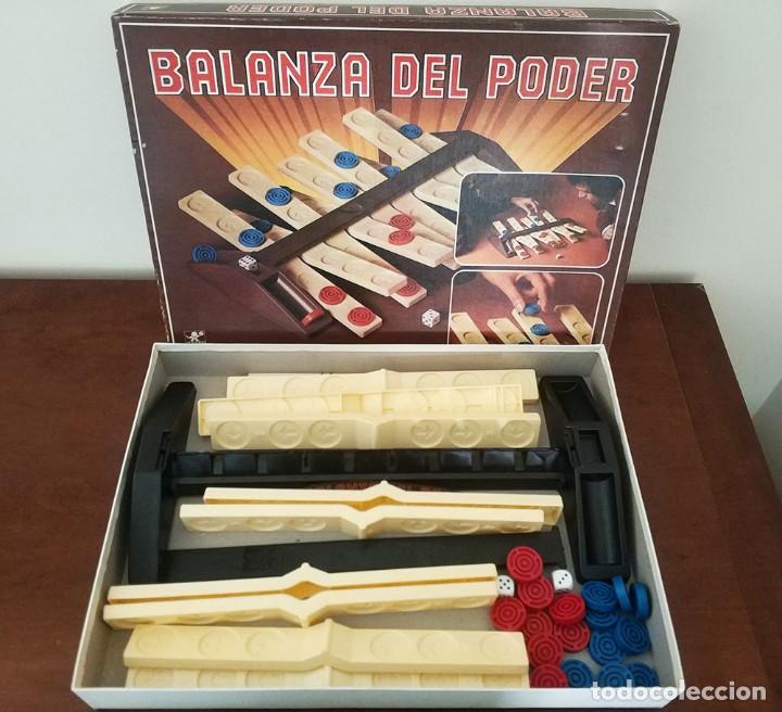 Juegos de mesa: antifuo juego de borras balanza del poder en caja y completo - Foto 1