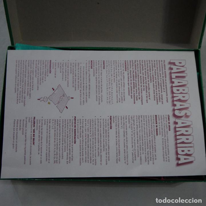 Juegos de mesa: PALABRAS ARRIBA - PARKER - 1998 - Foto 3